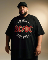AC/DC Men's Plus Size Short Sleeve T-Shirt